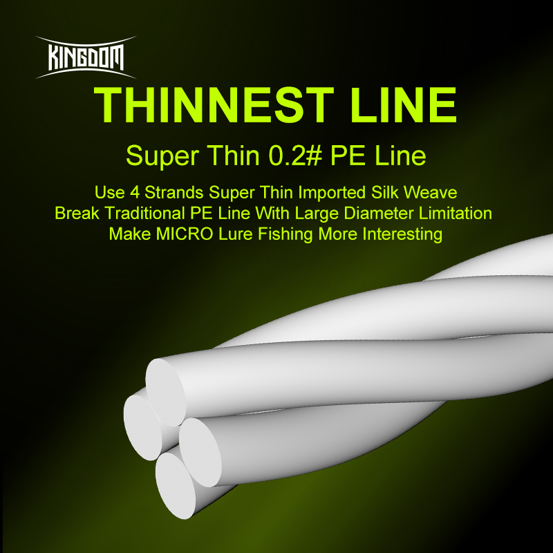 Kingdom Micro Fly THINNER Fish - Copolymer Line recension och pris