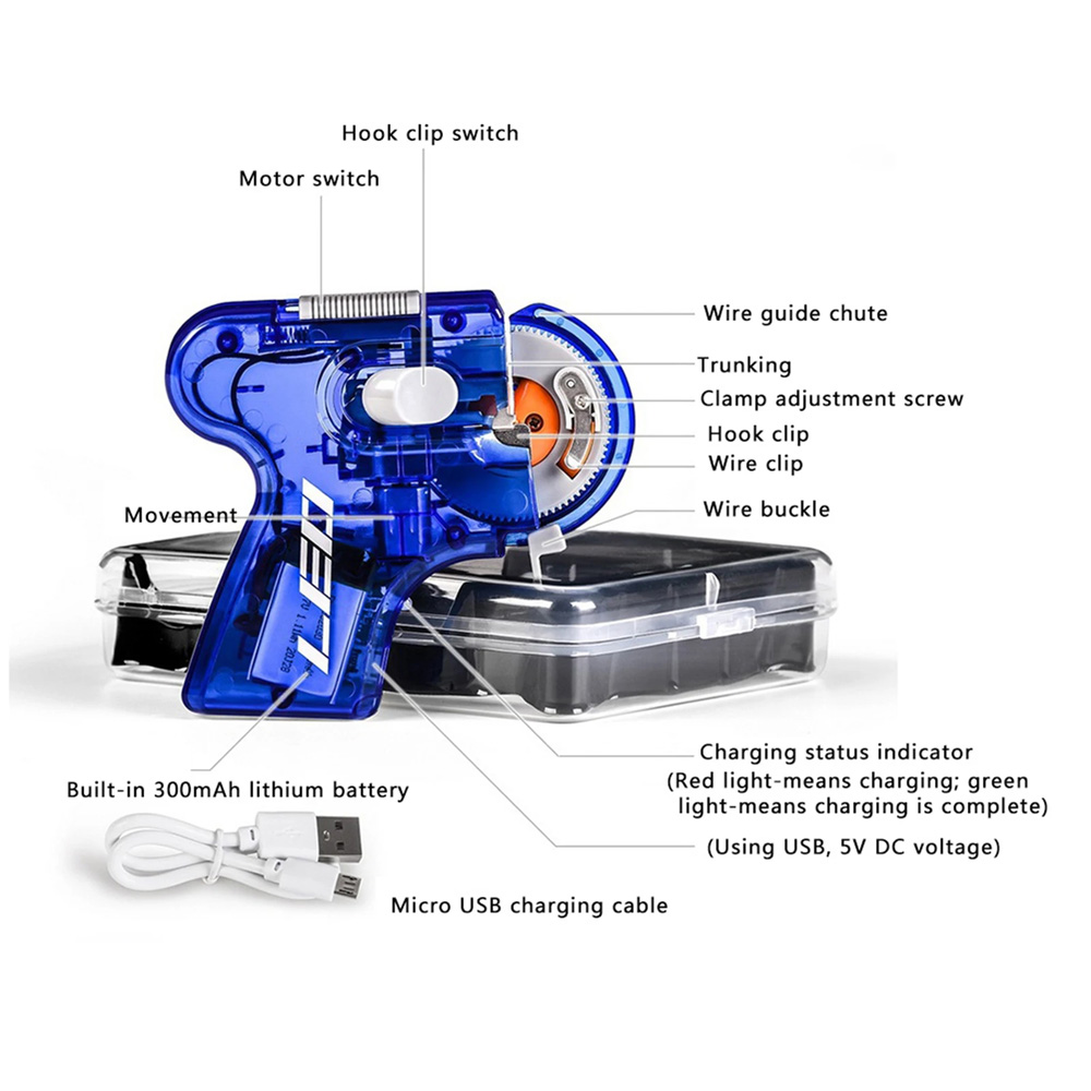 USB Charge Electric Automatic  - Fishing Line Dispenser recension och pris