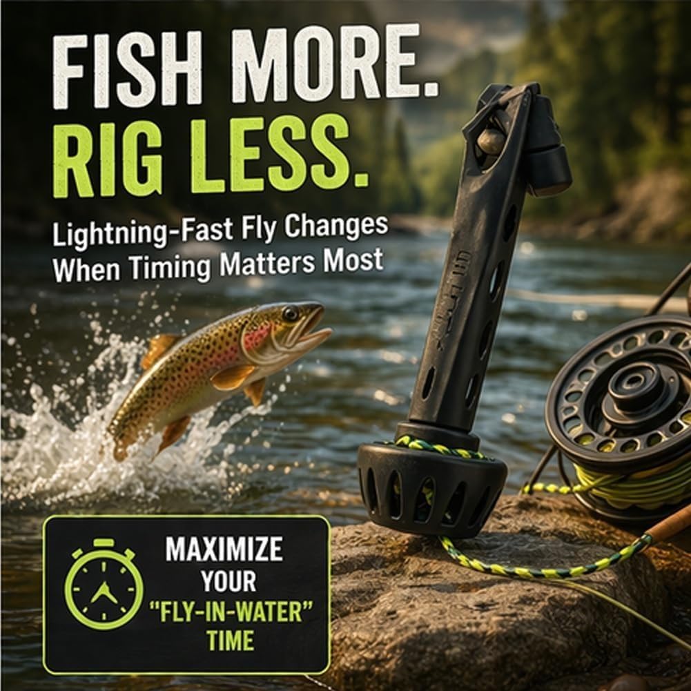 Portable Magnetic Fly Threader - Monofilament Line recension och pris