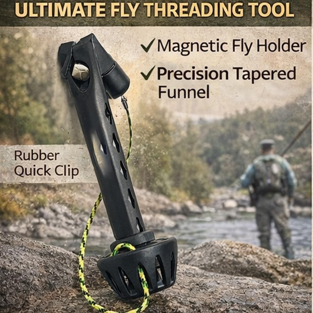 Portable Magnetic Fly Threader - Monofilament Line recension och pris