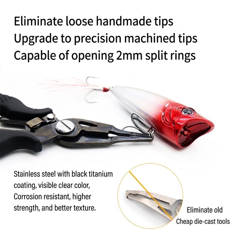Micro Fishing Pliers and Fish  - Fishing Line Cutter recension och pris