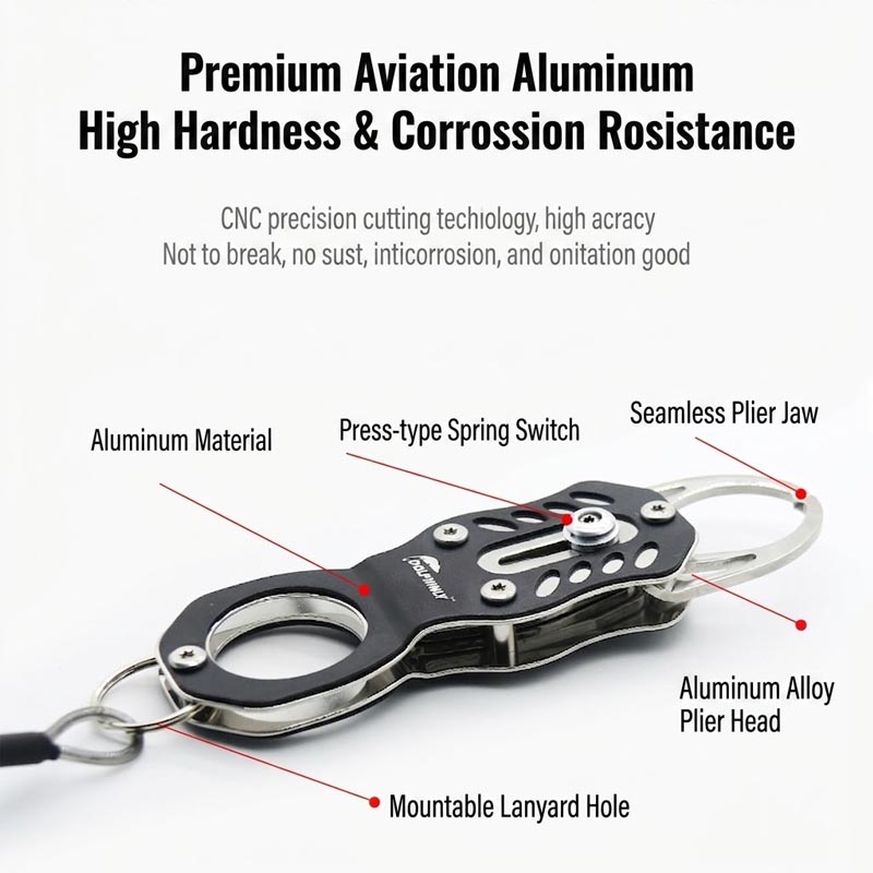 Micro Fishing Pliers and Fish  - Fishing Line Cutter recension och pris