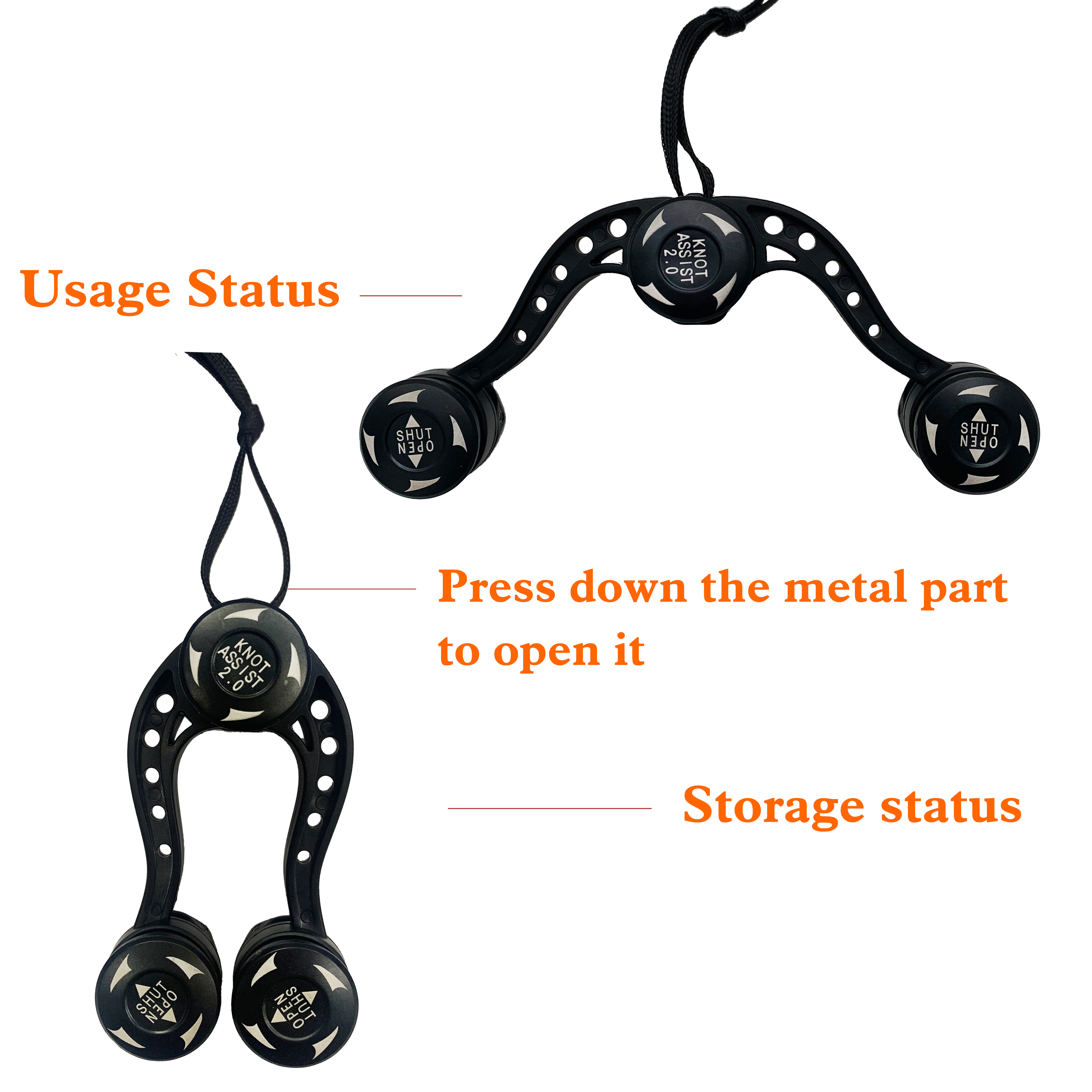 1pc GT FG Knotting Tool, A Qui - Monofilament Line recension och pris