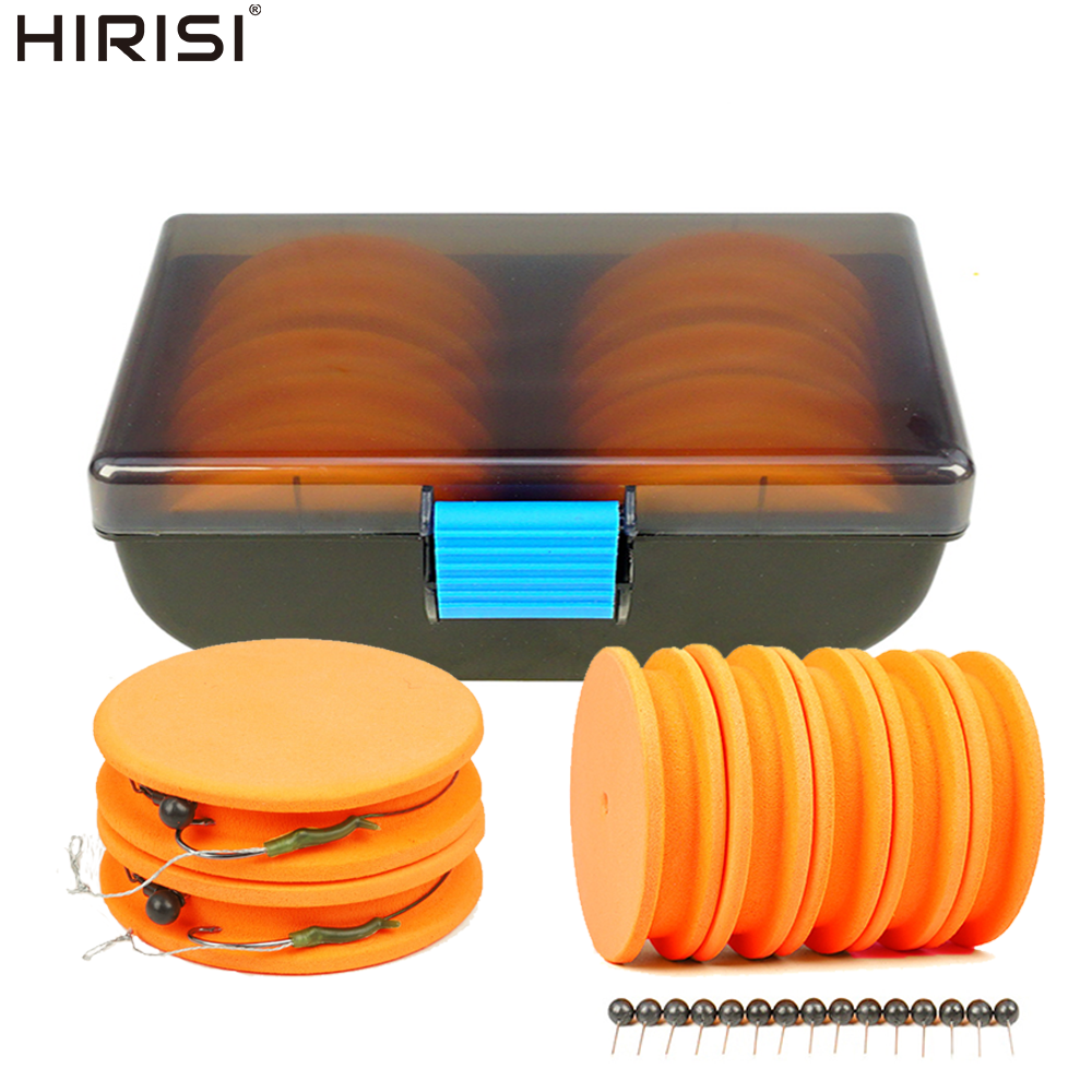 HIRISI 10Pcs/Box EVA Foam Fish - Fishing Line Box recension och pris