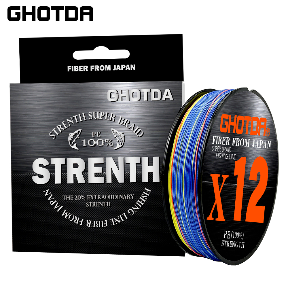 Braided Fishing Line 12 Strand - Ice Fishing Line recension och pris
