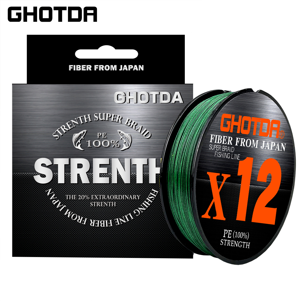 Braided Fishing Line 12 Strand - Ice Fishing Line recension och pris