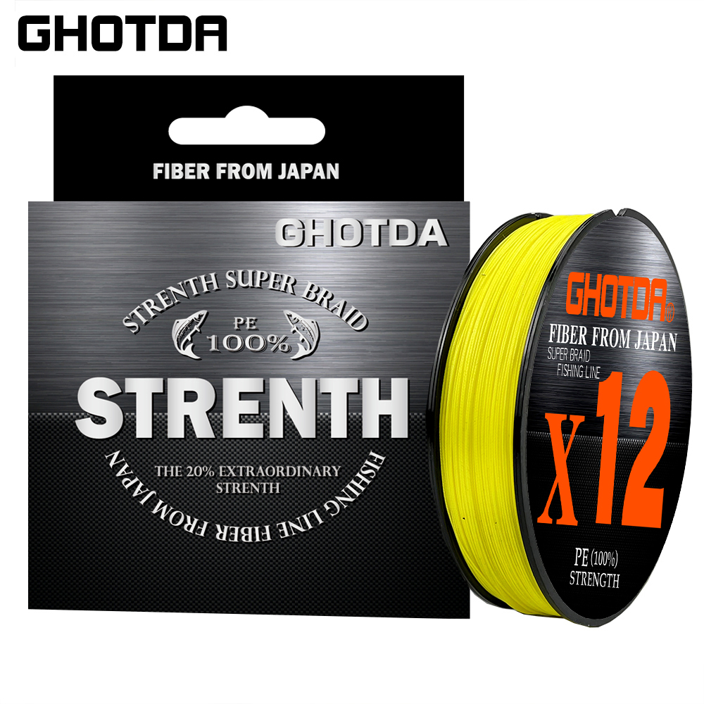Braided Fishing Line 12 Strand - Ice Fishing Line recension och pris