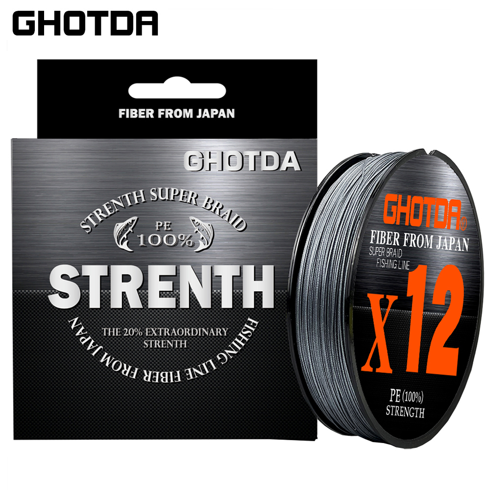 Braided Fishing Line 12 Strand - Ice Fishing Line recension och pris