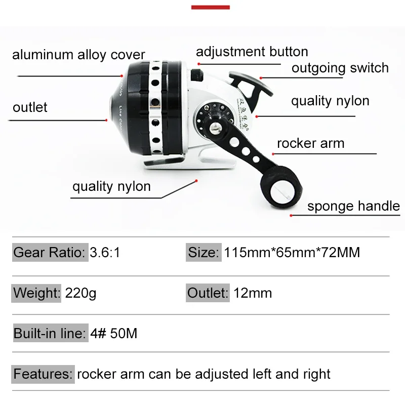 Closed Reel BL30 Fishing 4+1BB - Fishing Line Spool recension och pris